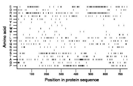 amino acid map