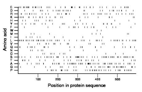 amino acid map