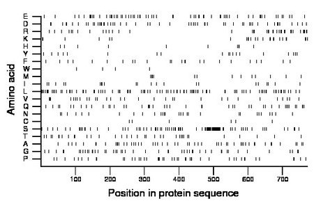 amino acid map