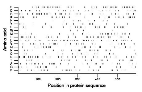 amino acid map