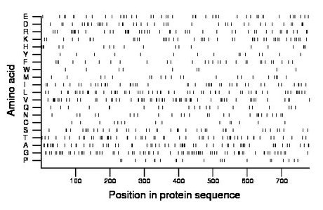 amino acid map