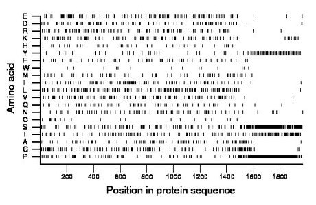 amino acid map