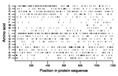 amino acid map