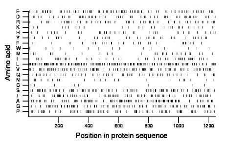 amino acid map