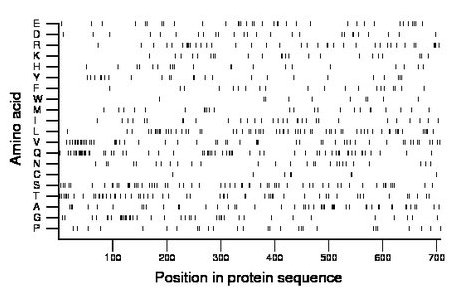 amino acid map