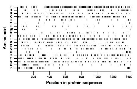 amino acid map