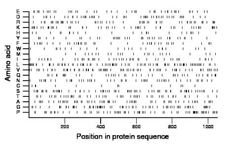 amino acid map