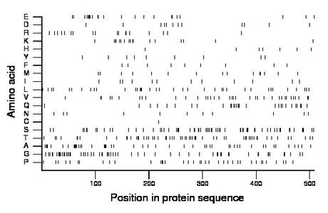 amino acid map