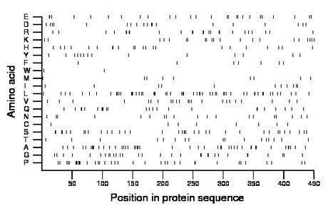 amino acid map