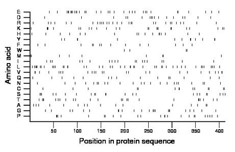 amino acid map