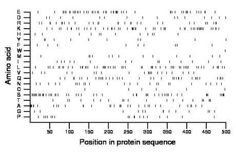 amino acid map