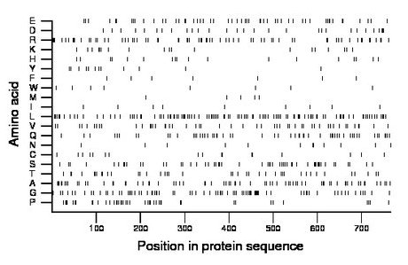 amino acid map