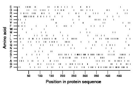 amino acid map