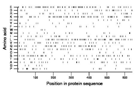 amino acid map