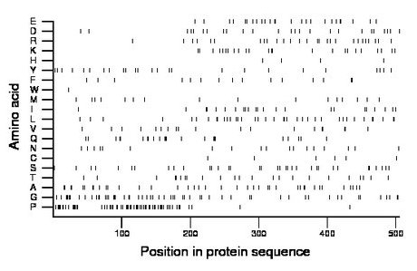 amino acid map