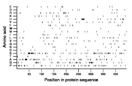 amino acid map