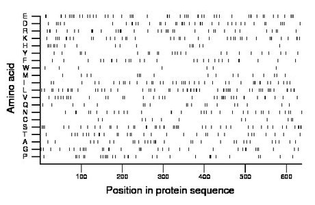 amino acid map