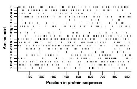 amino acid map