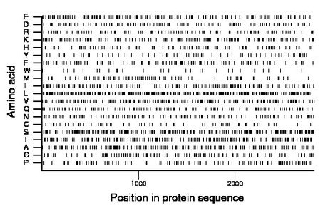 amino acid map