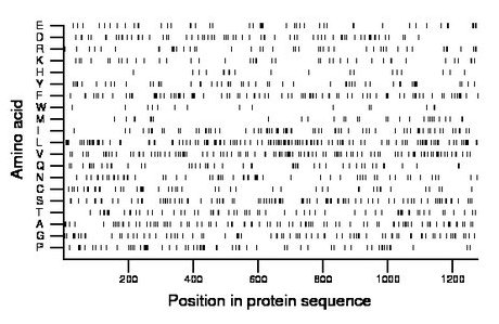 amino acid map