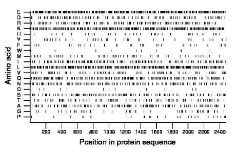 amino acid map