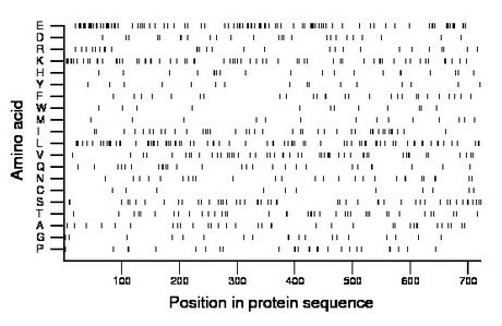 amino acid map