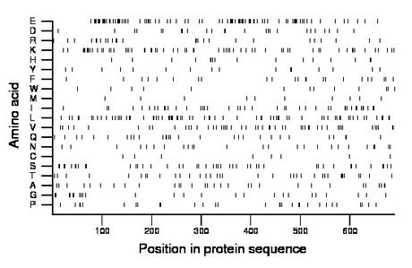 amino acid map