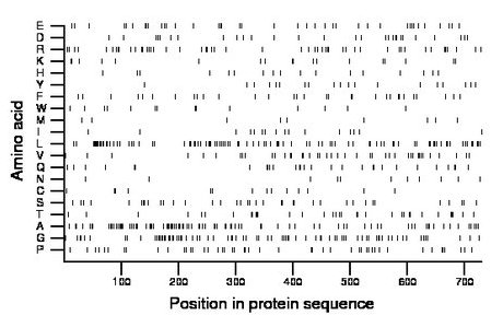 amino acid map