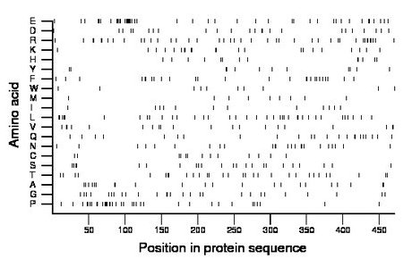 amino acid map