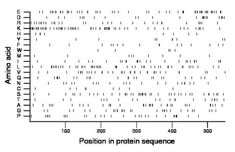 amino acid map