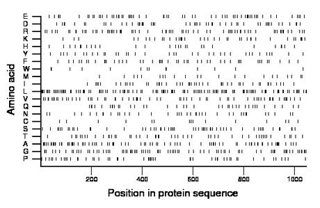 amino acid map