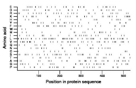 amino acid map