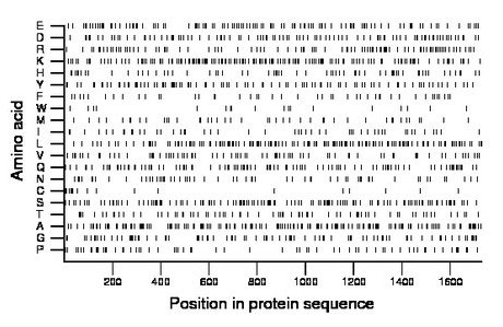 amino acid map