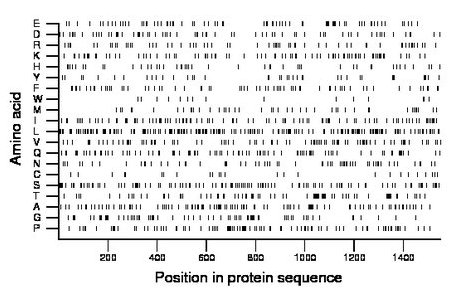 amino acid map