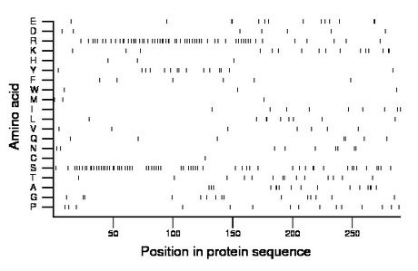 amino acid map