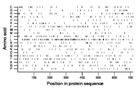 amino acid map