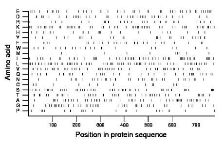 amino acid map