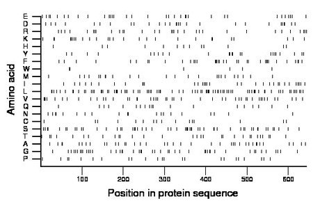 amino acid map