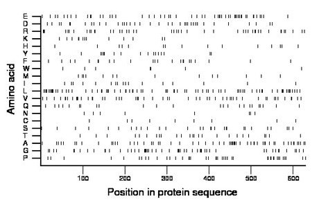 amino acid map