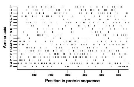 amino acid map