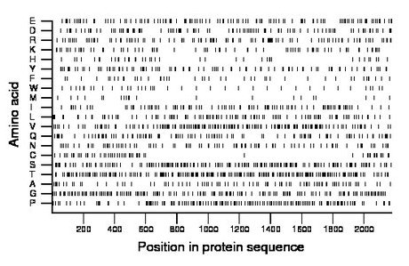 amino acid map