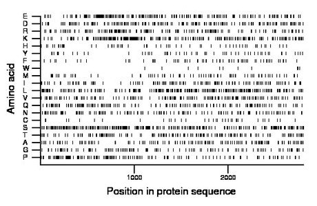 amino acid map