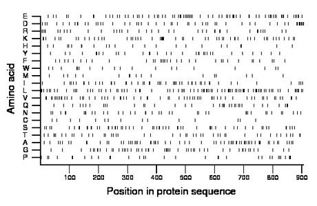 amino acid map