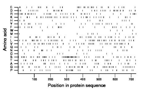 amino acid map