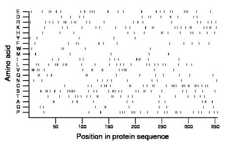 amino acid map