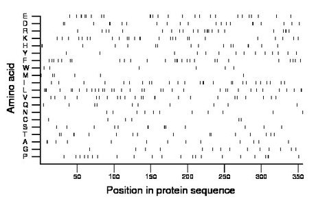 amino acid map