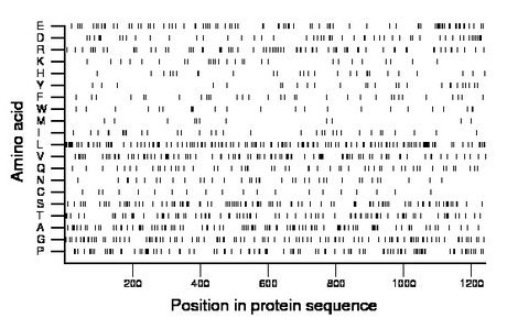 amino acid map