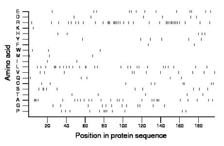 amino acid map