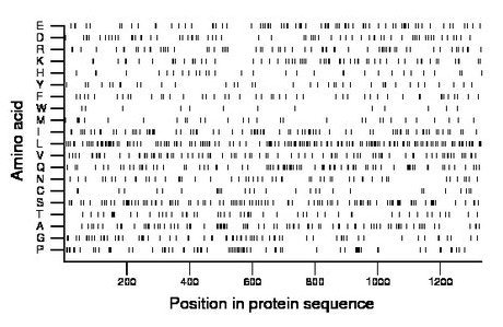 amino acid map