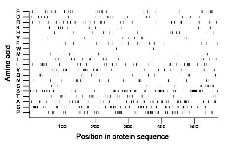 amino acid map